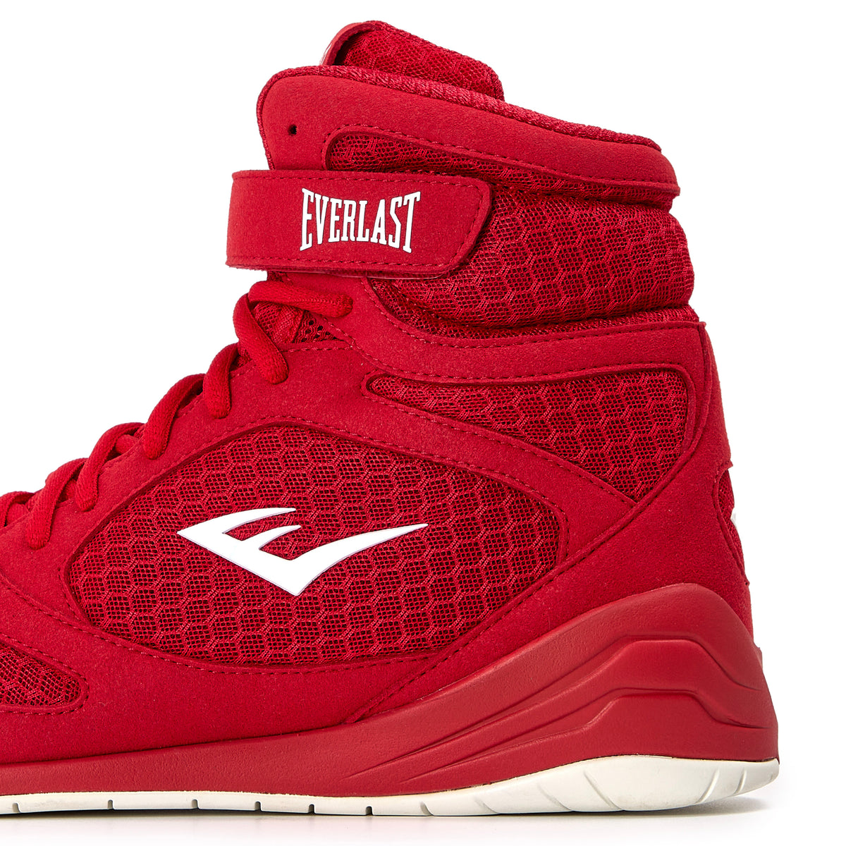 Elite Pro Boxing Shoes Red/White