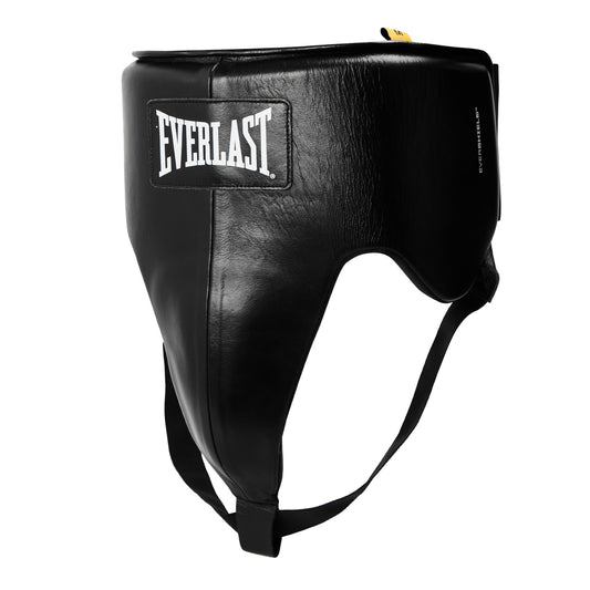 Elite Pro Womens Leather Groin Protector black view 1