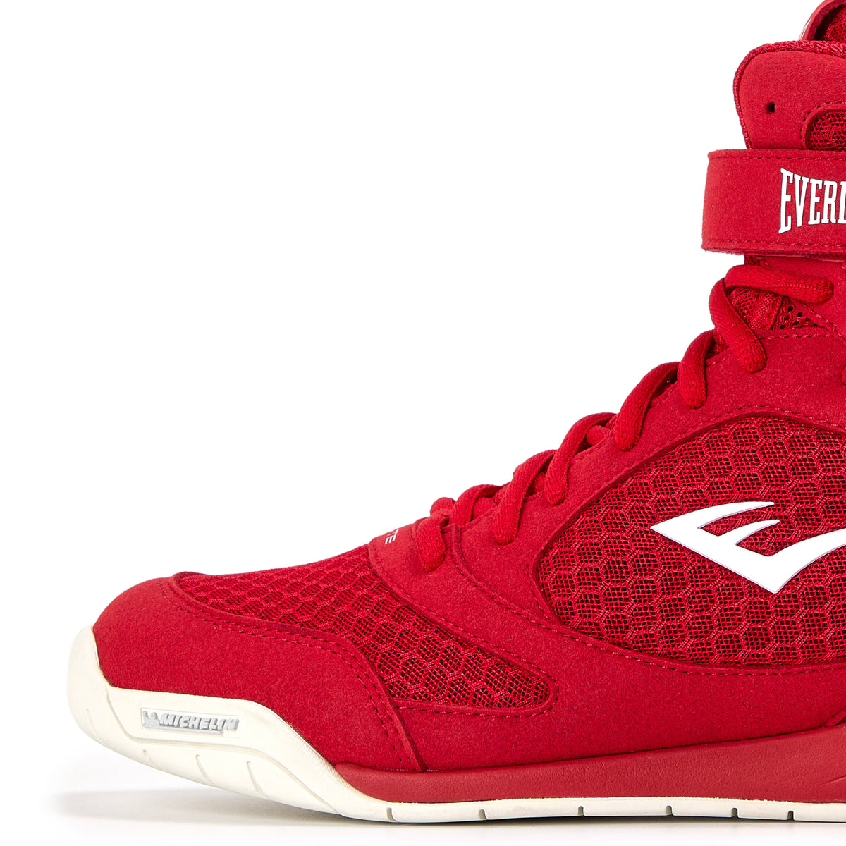 Elite Pro Boxing Shoes Red/White