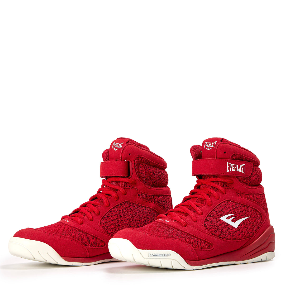 Elite Pro Boxing Shoes Red/White