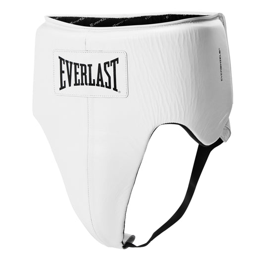 Elite Pro Womens Leather Groin Protector white view 2