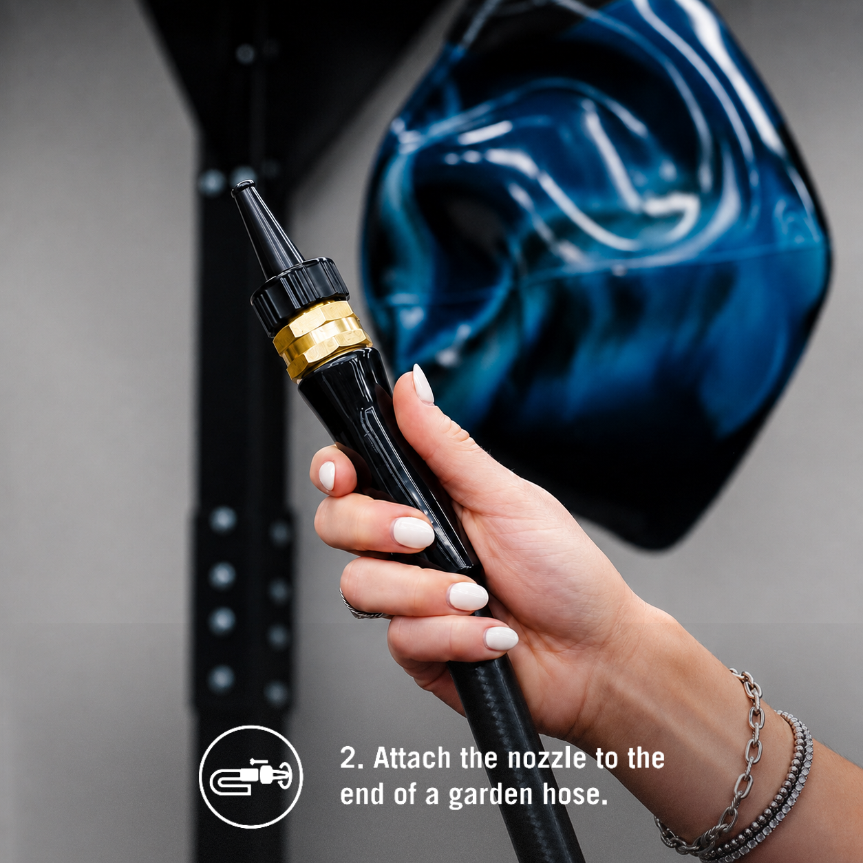 Elite Aqua Punching Bag Black/Blue