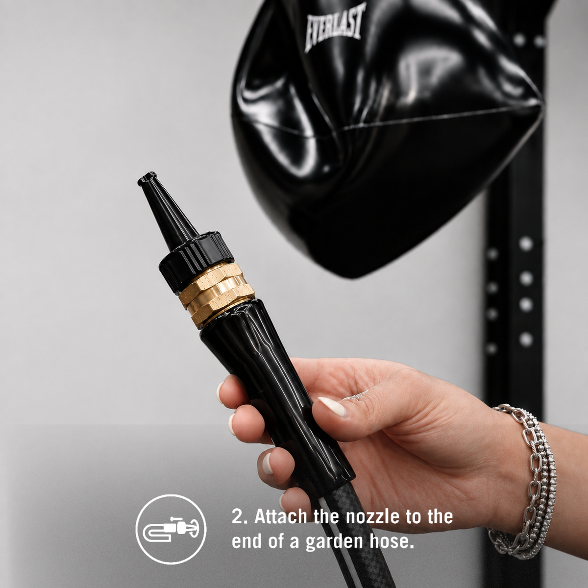 Elite Aqua Punching Bag Black/Black