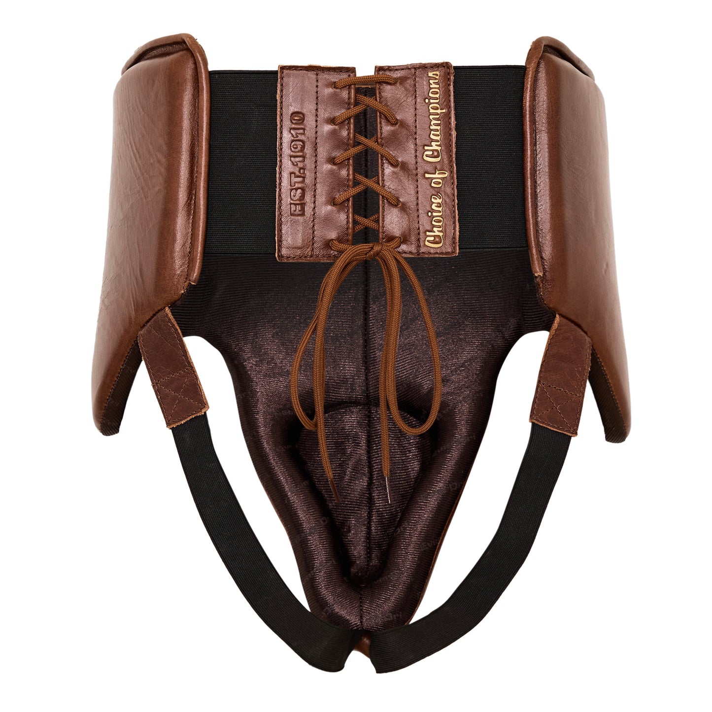 1910 Bronx Groin Protector Lace Up Brown
