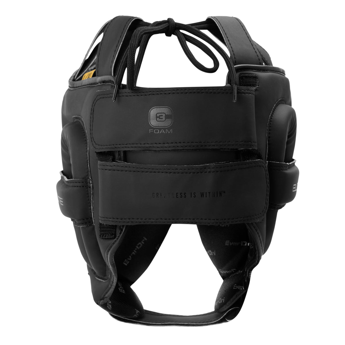 Elite Evershield Headgear Black/Black