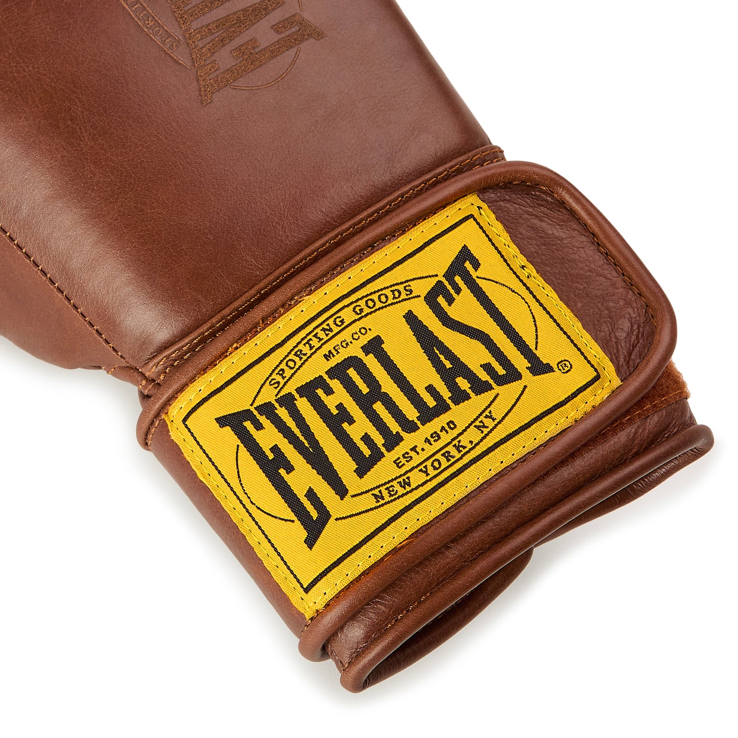 1910 Pro Hook and Loop Training Boxing Gloves Brown