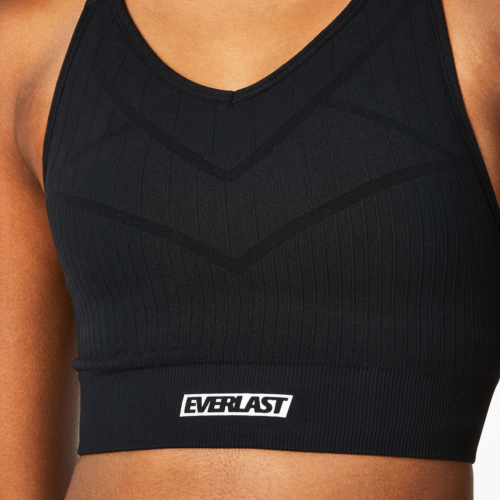 Ribbed Seamless Sports Bra - Everlast
