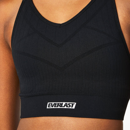 Ribbed Seamless Sports Bra - Everlast