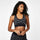 Seamless Camo Cross Back Sports Bra