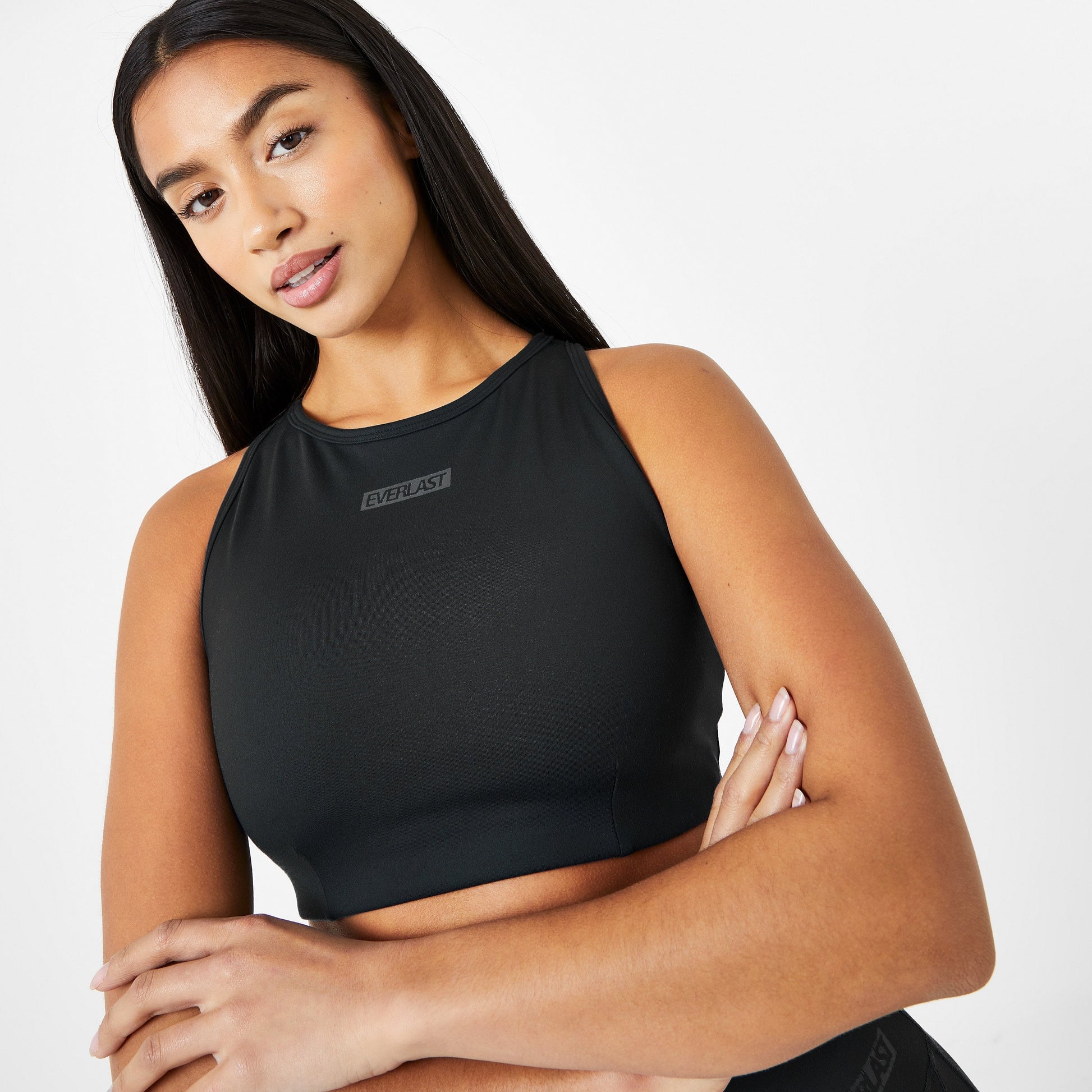 Women's Med Support High Neck Bra - Everlast