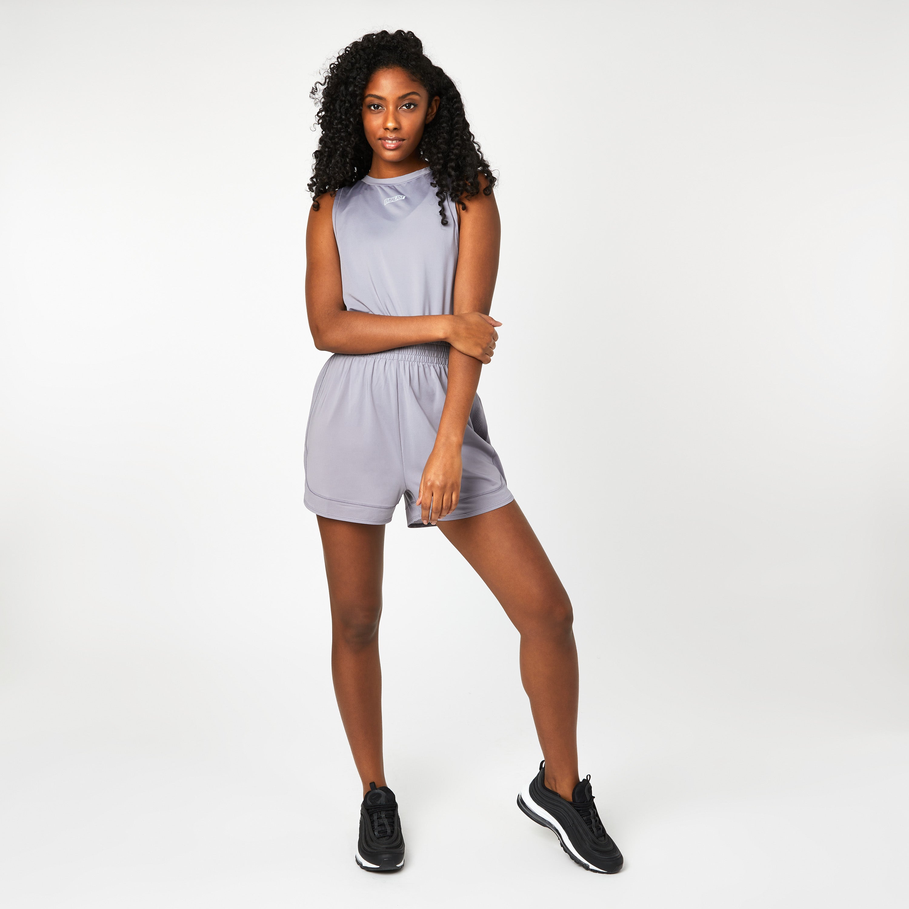 White high neck playsuit hotsell