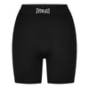 Black athletic shorts with 'Everlast' branding 