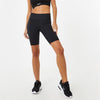 Women's Mesh Panel Cycling Shorts Black