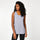 Women's Cross Back Tank Top Grey