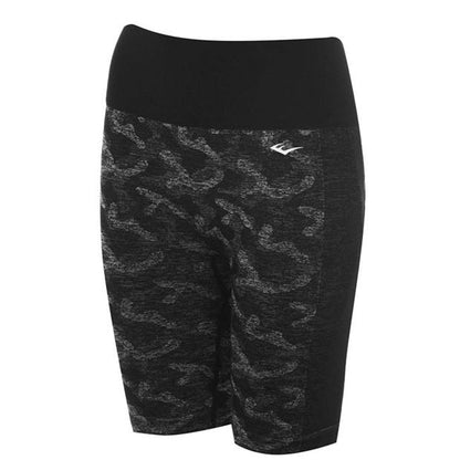 Women's Seamless Camo Cycling Shorts