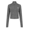 Womens Seamless Zip Through Funnel