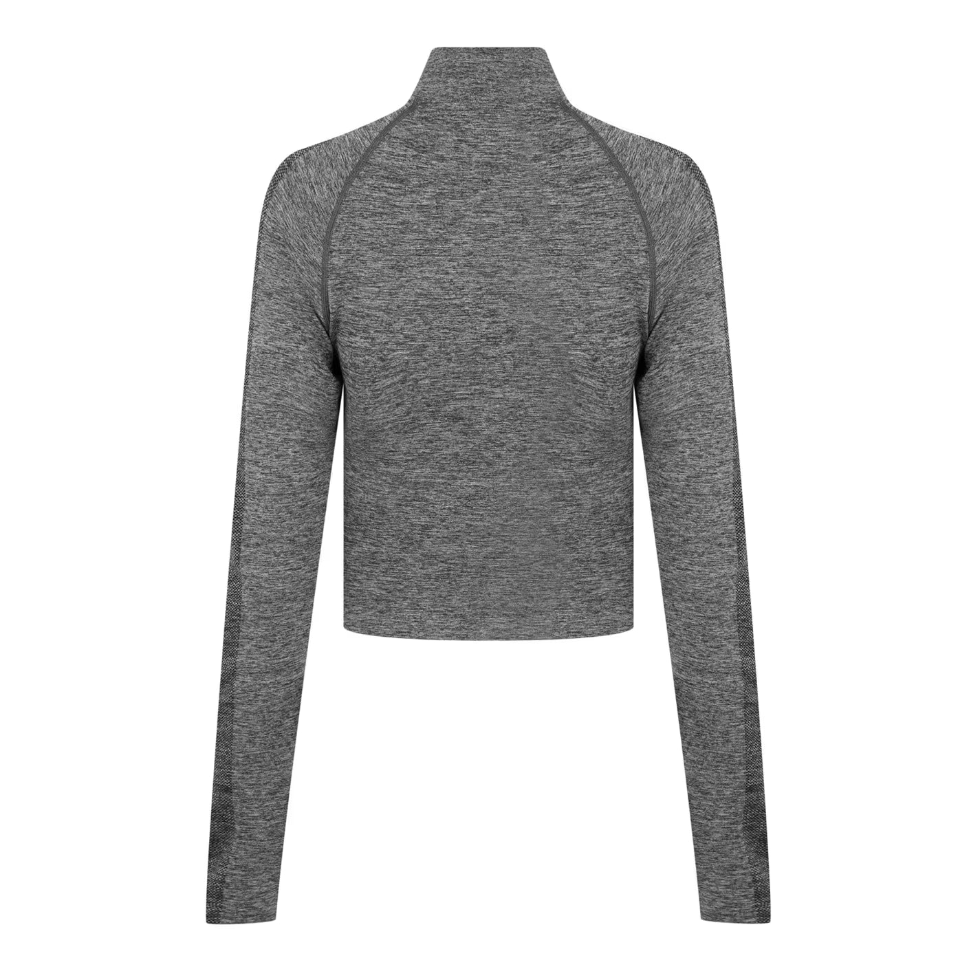 Womens Seamless Zip Through Funnel