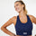 Navy Women's Seamless Crop Bra - Everlast