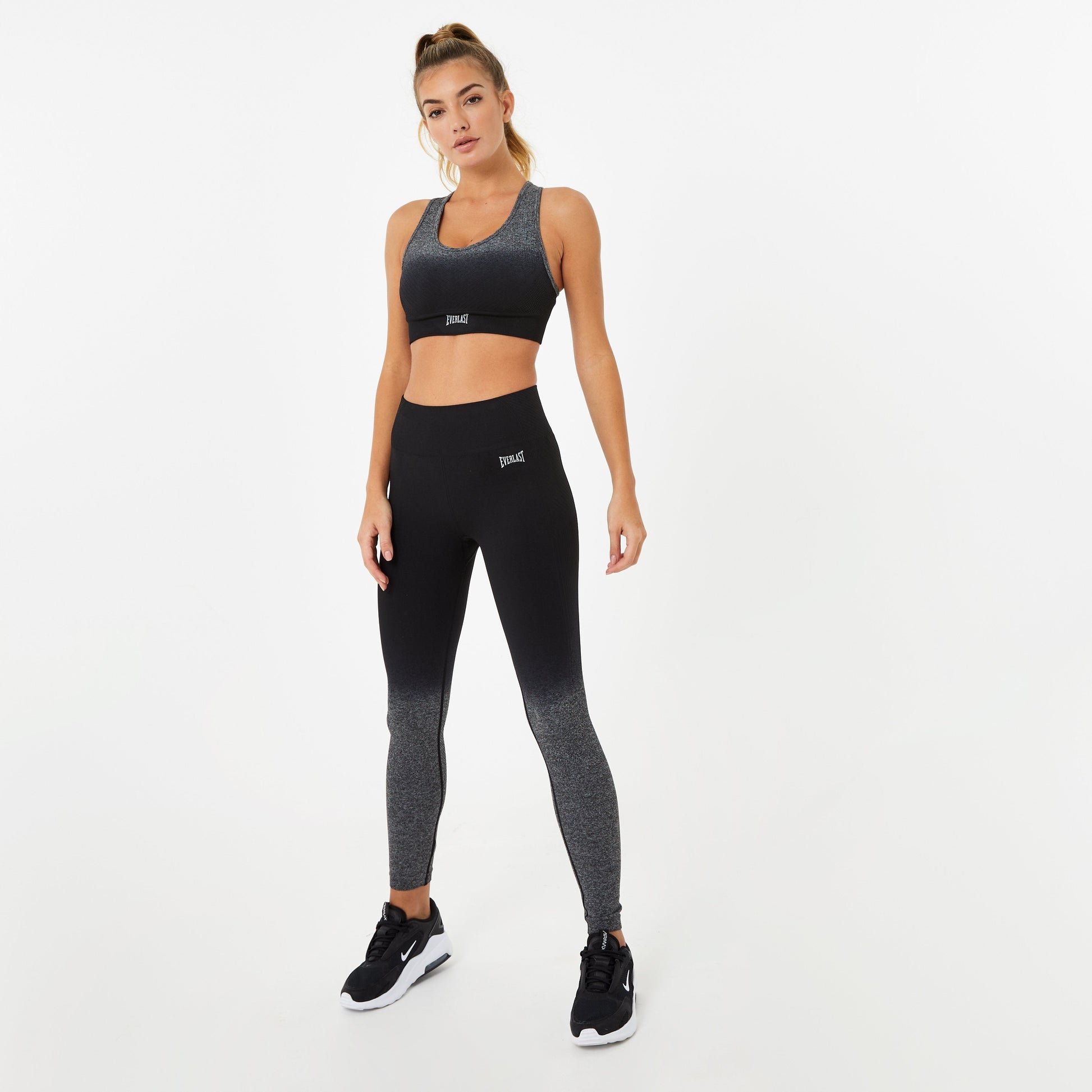 Women's Seamless Ombre Crop Bra - Everlast