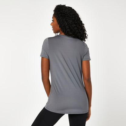 Women's V-Neck Mesh Tee - Everlast