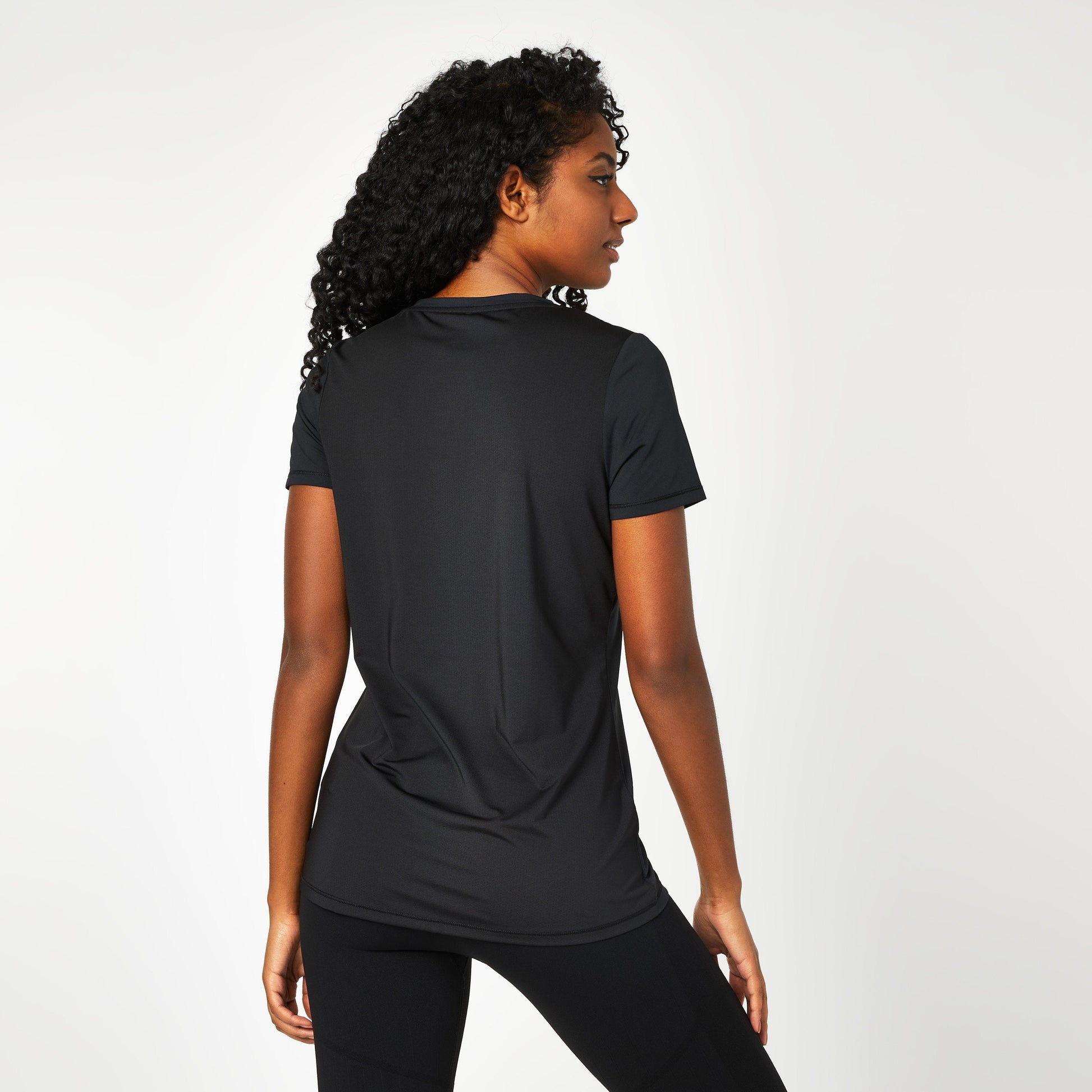 Women's V-Neck Mesh Tee - Everlast