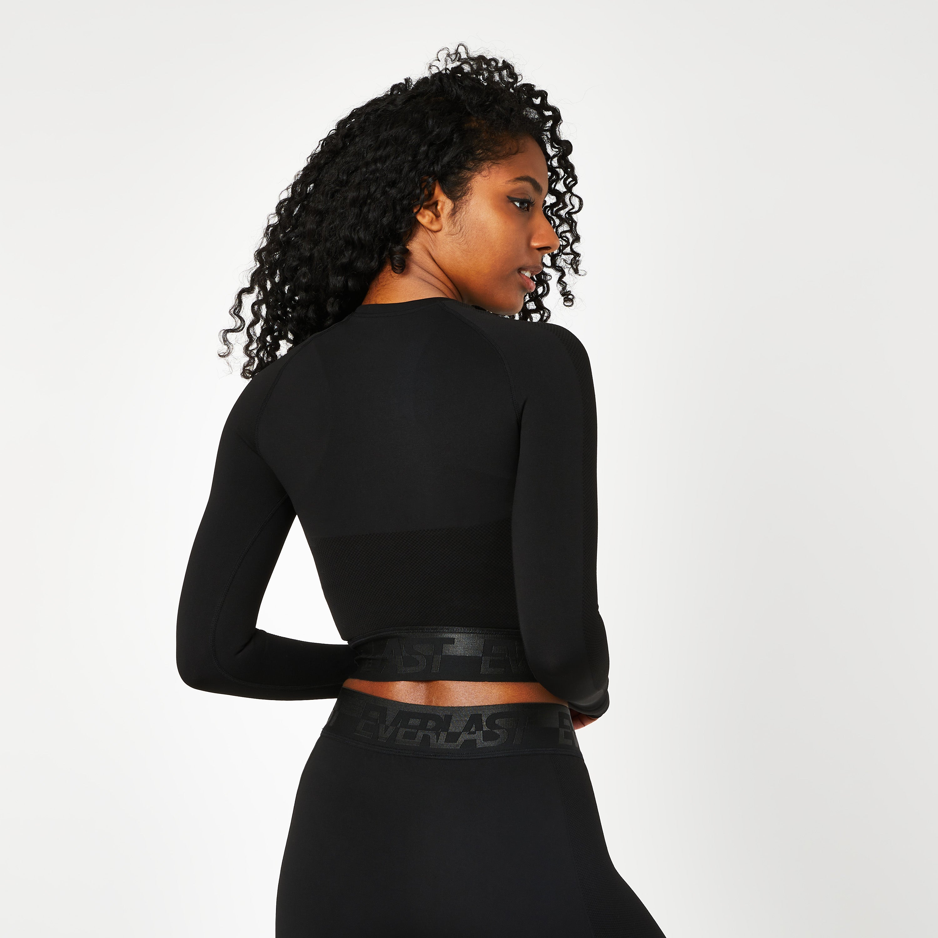 Women's Seamless Long Sleeve Crop Top – Everlast