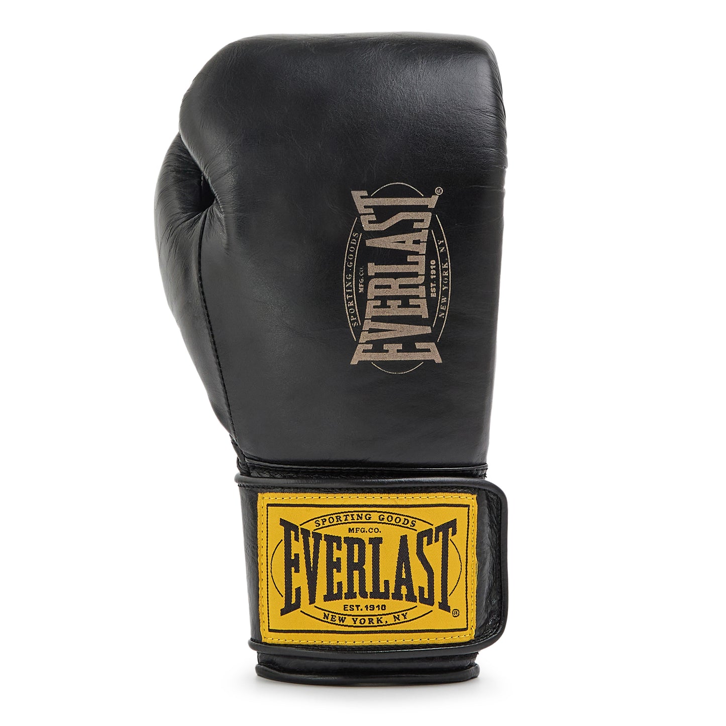 1910 Pro Hook and Loop Training Boxing Gloves Black