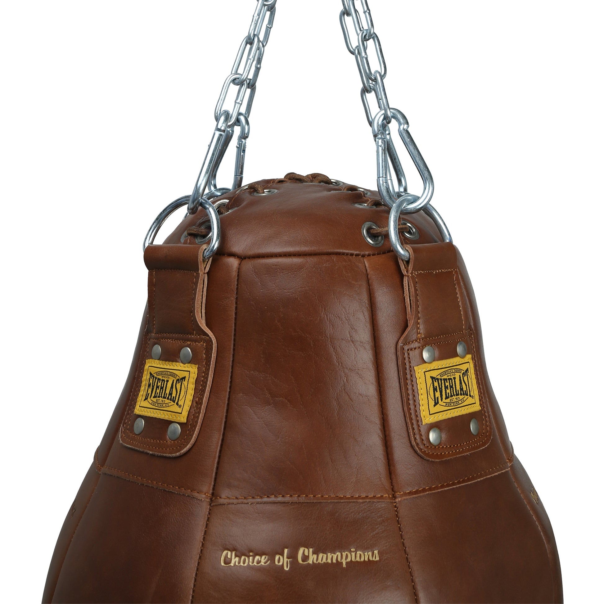 1910 Pro Leather 3 in 1 Punching Bag Brown