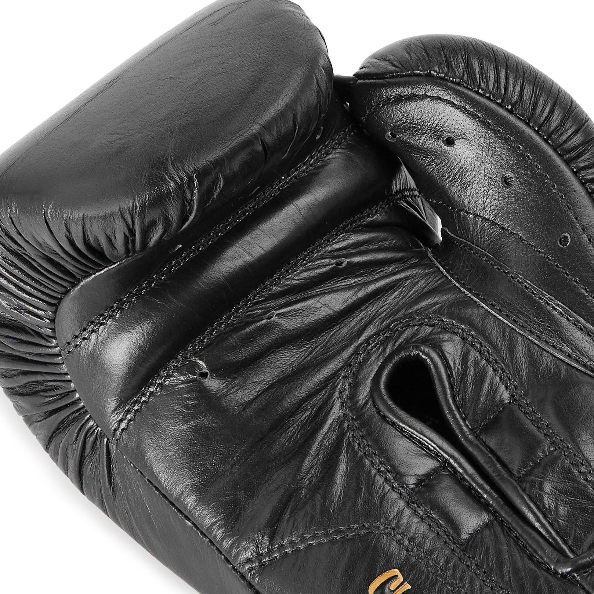 1910 Pro Hook and Loop Training Boxing Gloves Black