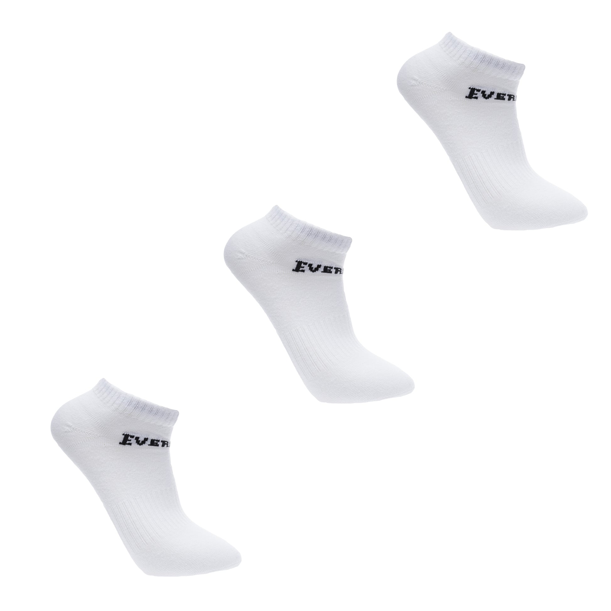 Women's Sneaker Socks 3 Pack - White