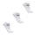 Women's Sneaker Socks 3 Pack - White