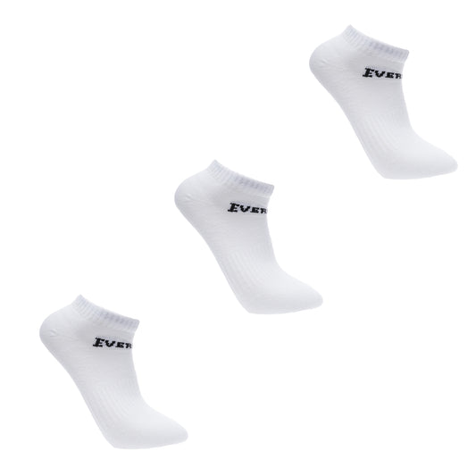 Women's Sneaker Socks 3 Pack - White view 1