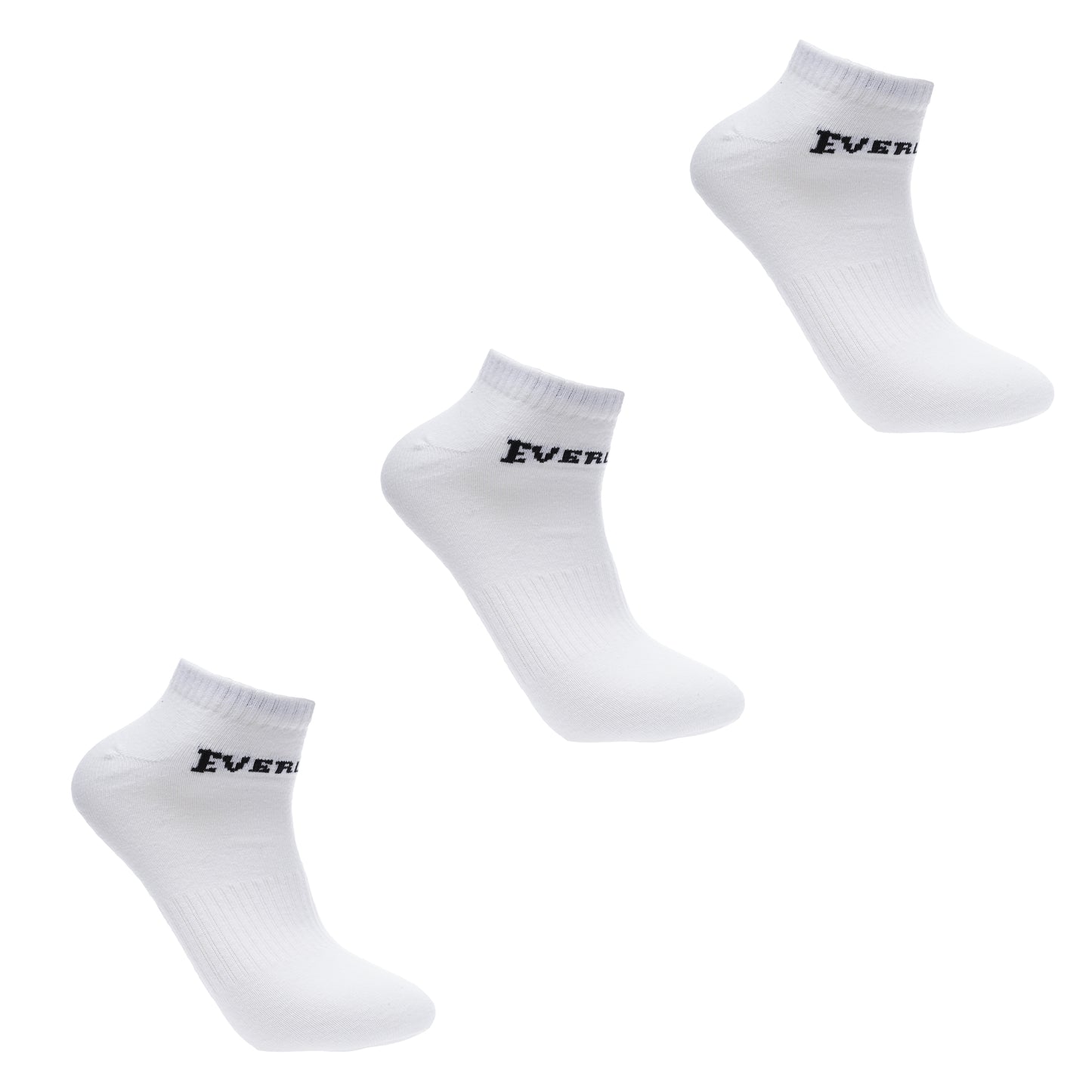 Men's Sneaker Socks 3 Pack - White