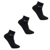 Men's Sneaker Socks 3 Pack - Black