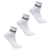 Women's Quarter Socks 3 Pack - White
