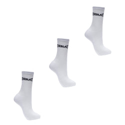 Men's Crew Socks 3 Pack - White