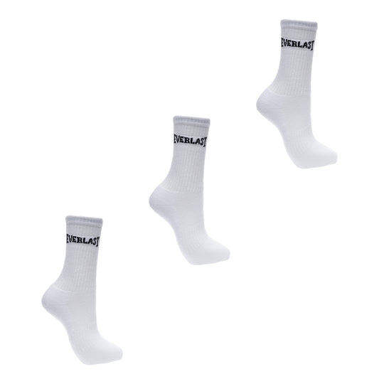Men's Crew Socks 3 Pack - White view 1
