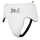 Elite Pro Leather Hook & Loop Groin Protector White