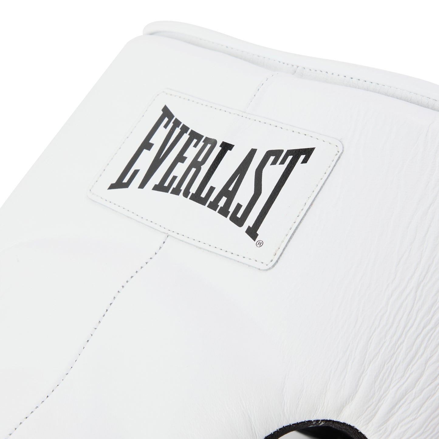 Elite Pro Leather Hook & Loop Groin Protector White