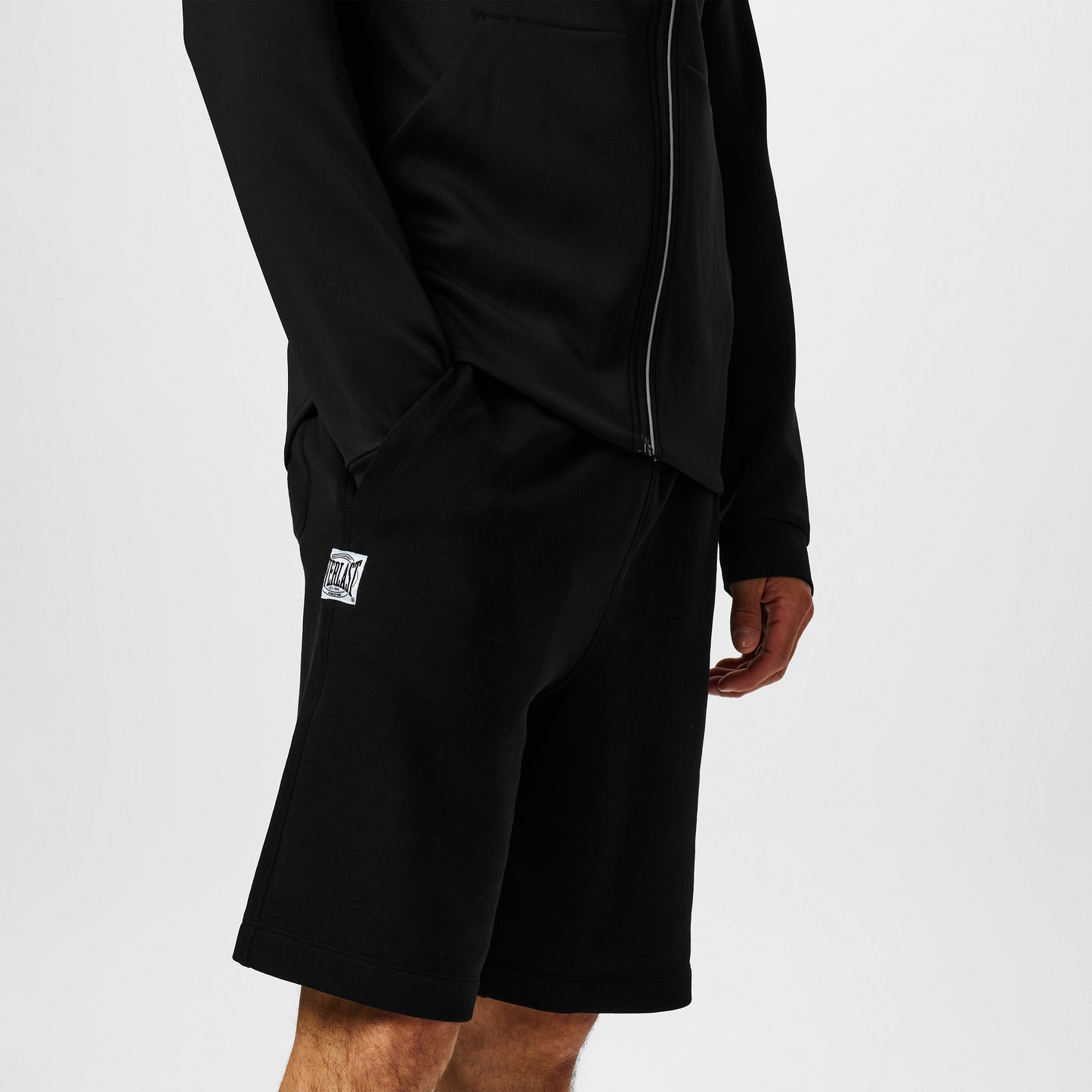 Men's Box Sweat Shorts - BLACK