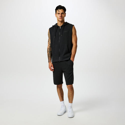 Men's Box Sweat Shorts - Charcoal