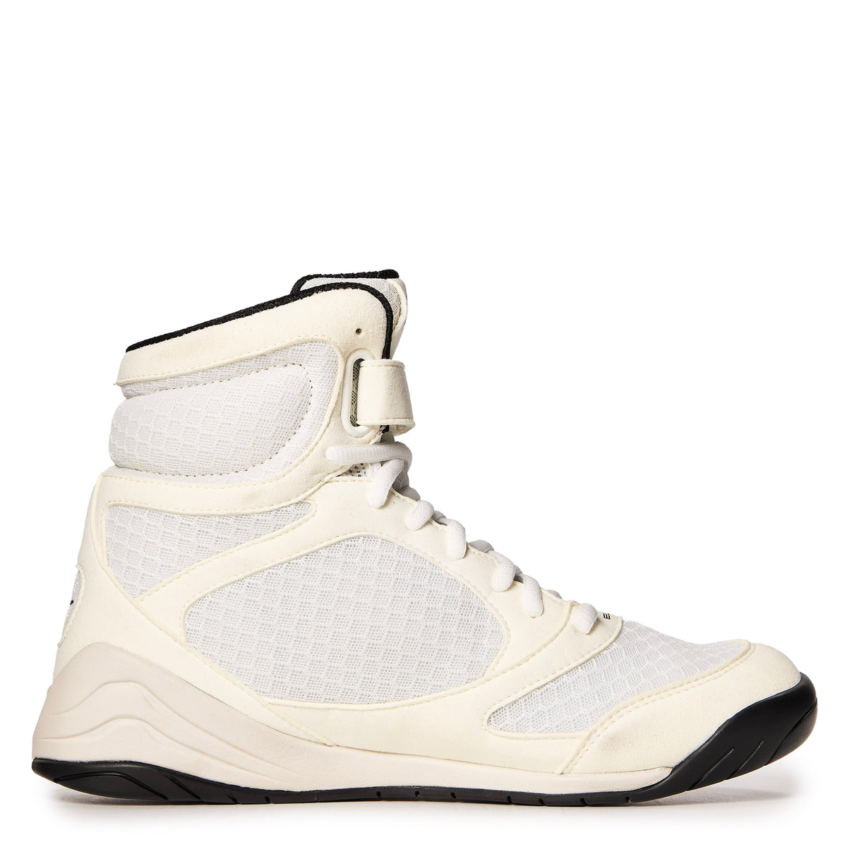 Elite Pro Boxing Shoes White/Black