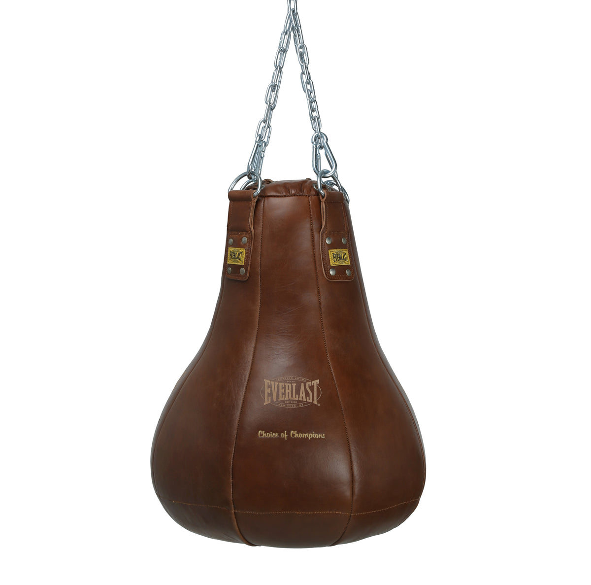 1910 Pro Leather Tear Drop Maize Punching Bag Brown