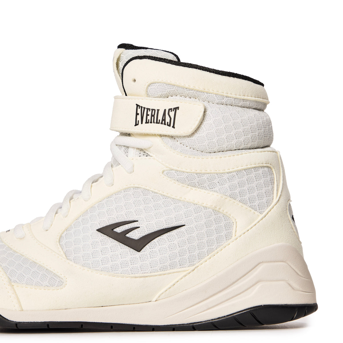 Elite Pro Boxing Shoes White/Black