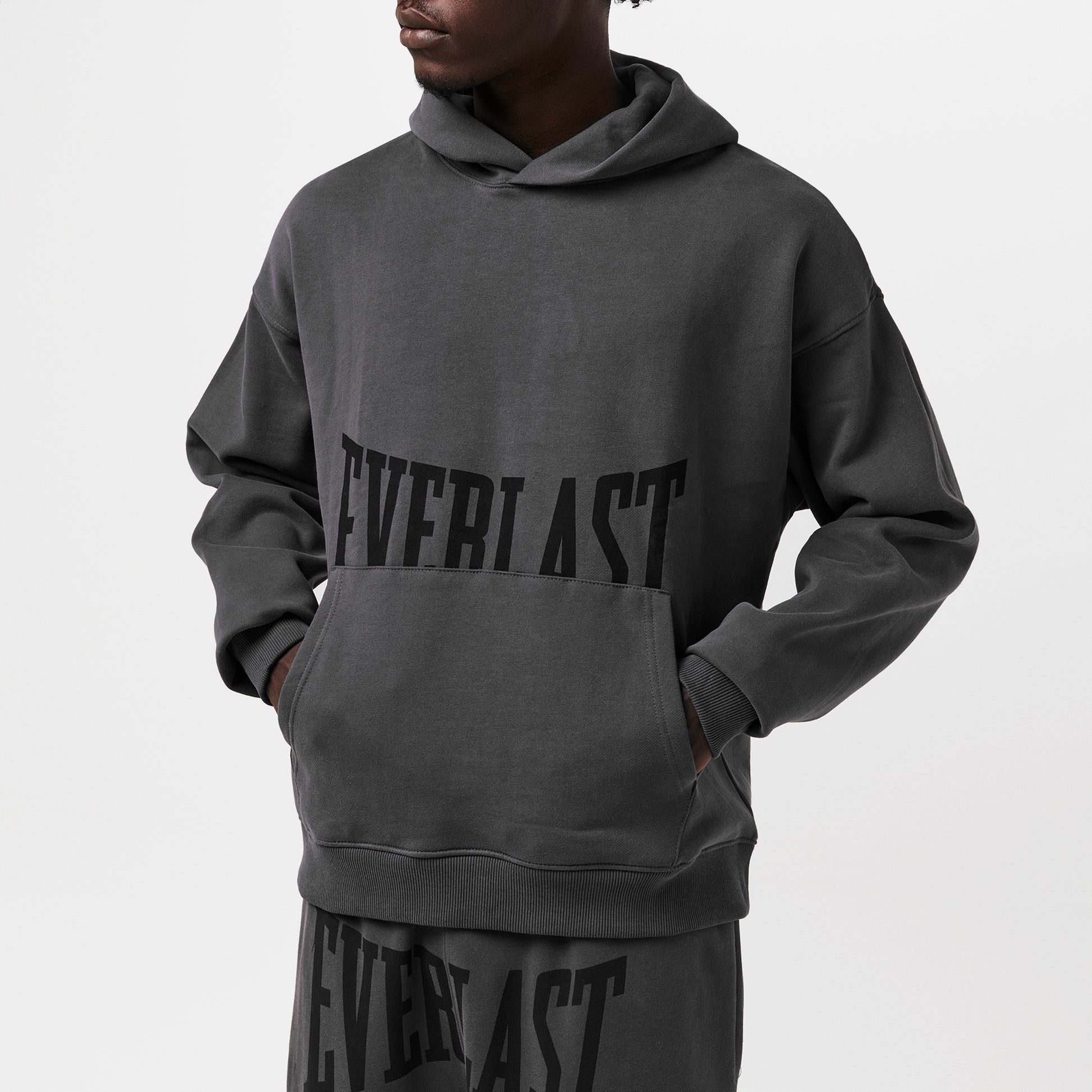 Mens Shark Gray Strike Graphic Hoodie