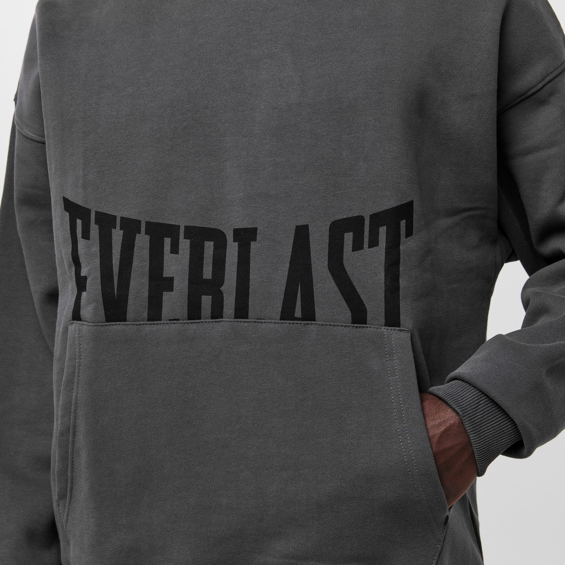 Mens Shark Gray Strike Graphic Hoodie
