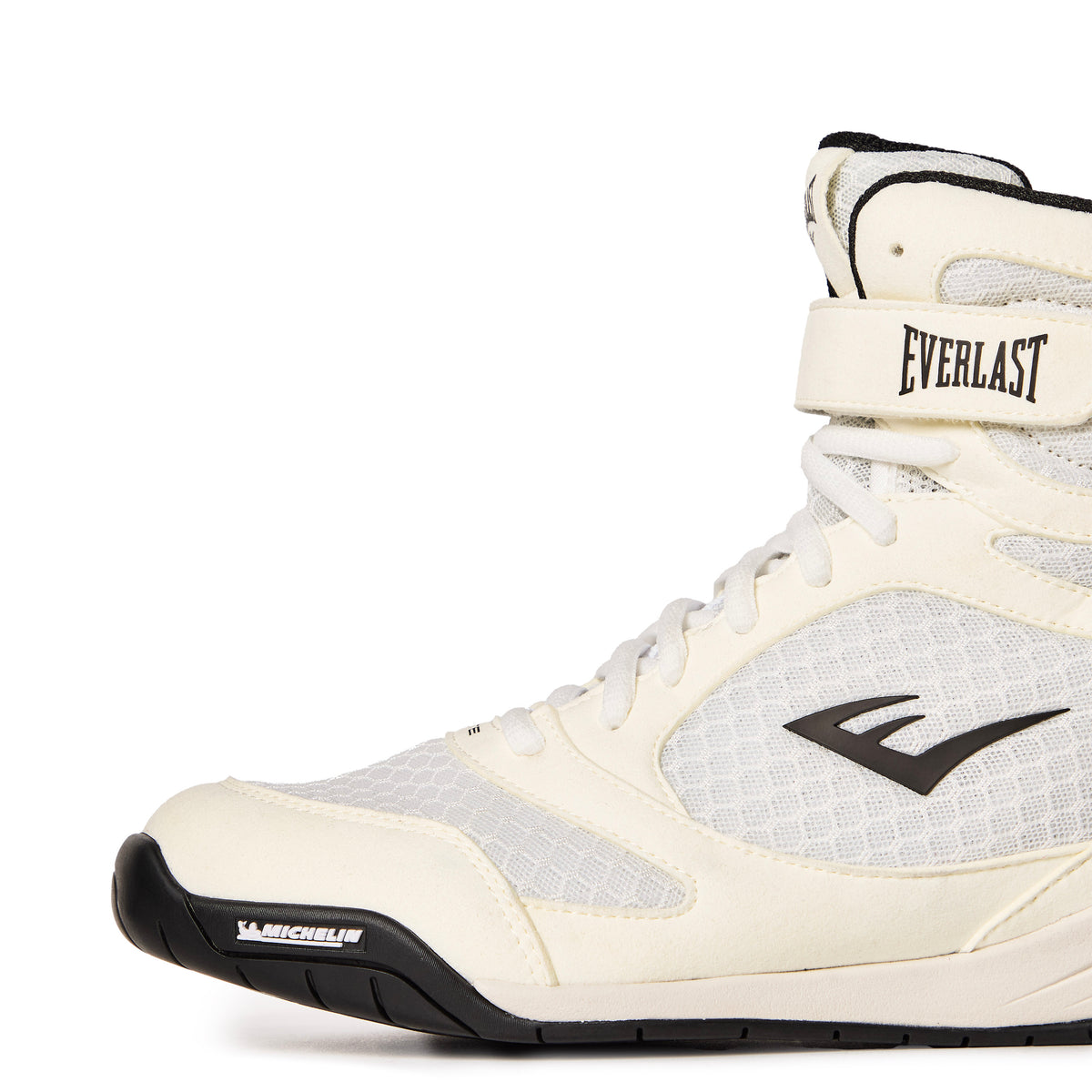 Elite Pro Boxing Shoes White/Black