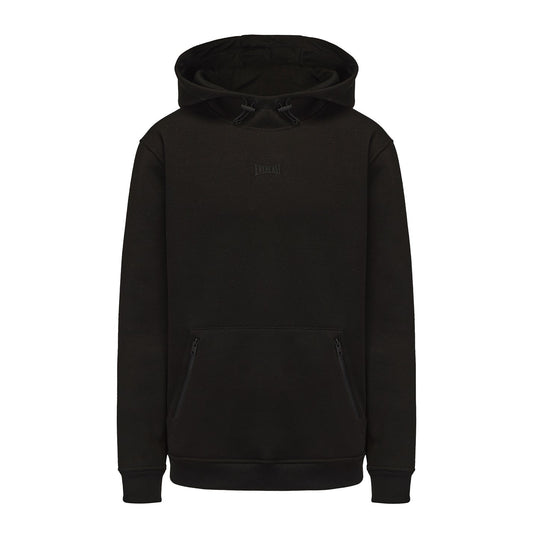 Men's Premium Overhead Hoodie - Black view 2
