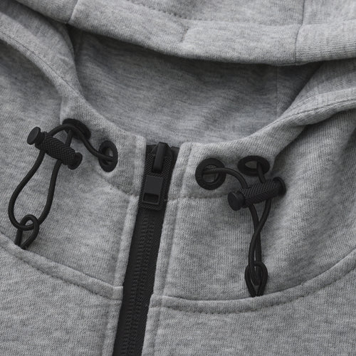 Men's Premium Zip Up Hoodie - Gray