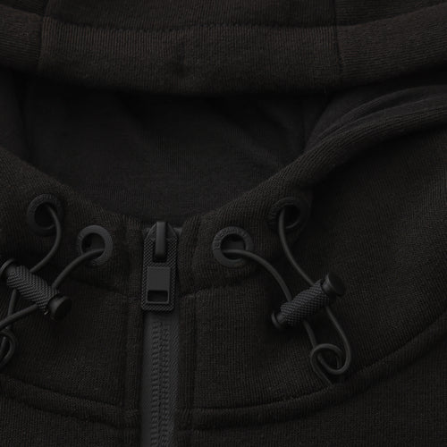 Men's Premium Zip Up Hoodie - Black